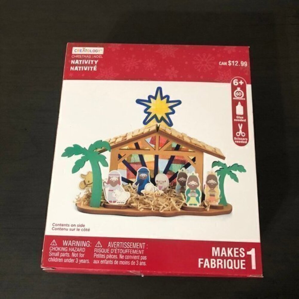 Creatology Christmas Nativity Craft